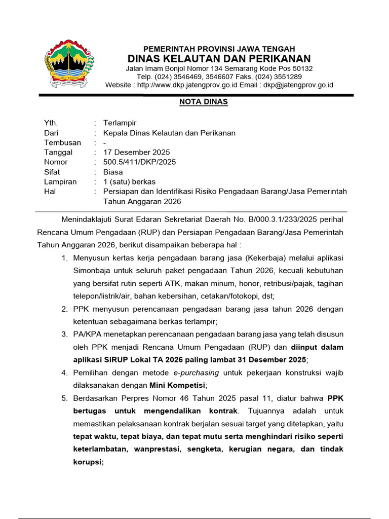 Pengadaan Barang Jasa 2026: Rahasia PBJ yang Dijemput ke OPD